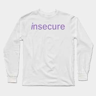 Insecure Merch Hbo Insecure Logo Long Sleeve T-Shirt